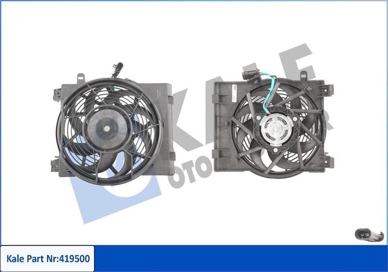 Fan Motoru Davlumbazlı Corsa C 1.0-1.2-1.4-1.8 00 Combo 1.6 01 170W-294Mm