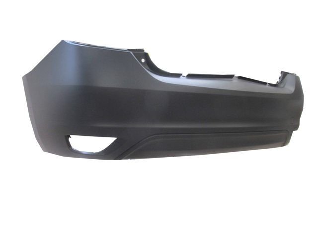 Renault Symbol- 17/21; Arka Tampon Siyah (karlıklı (reflektör Delikli)(tyg) - 850101582S