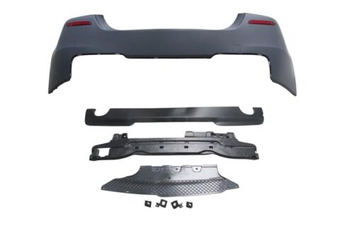Bmw 5 Serı- F10- 10/16; Arka Tampon Astarlı(sen.yuvalı/reflktrlü/karlıklı) (çift Egz.d.li)m-tech-lcı - A51128048594S4