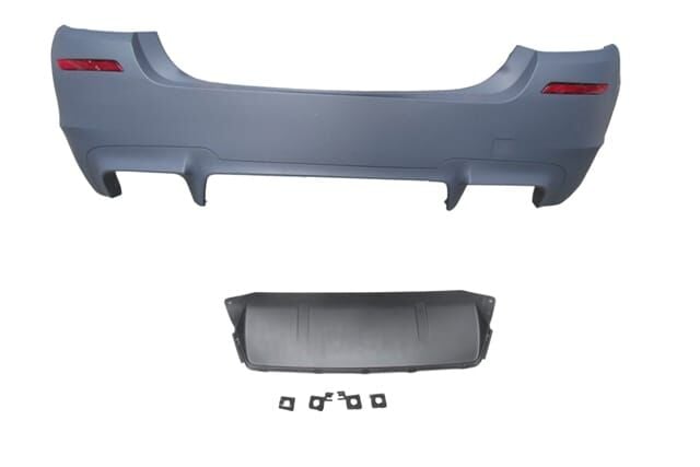 Bmw 5 Serı- F10- 10/16; Arka Tampon Komple Astarlı (çift Egz.delikli/karlıklı/reflektörlü) M5 Lcı - A51128048594S6