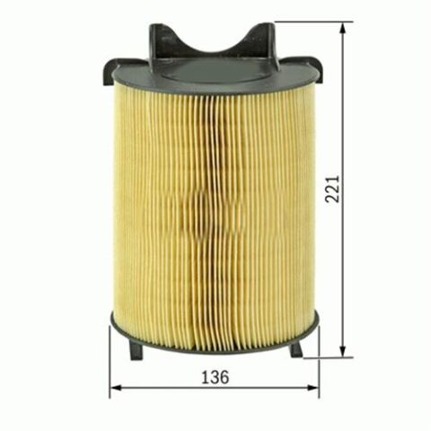 HAVA FİLTRESİ CADDY III-PASSAT-GOLF V-JETTA III-TOURAN-TIGUAN-LEON-OCTAVIA-ALTEA 1.4TSI-1.6-2.0FSI