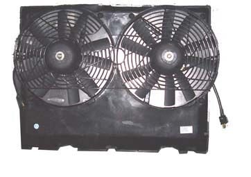 1245003555 - Mercedes E Class- W124- 93/95; Klima Fan Davlumbazı Komple (Çiftli) (10+10 Kanat) (Tw)