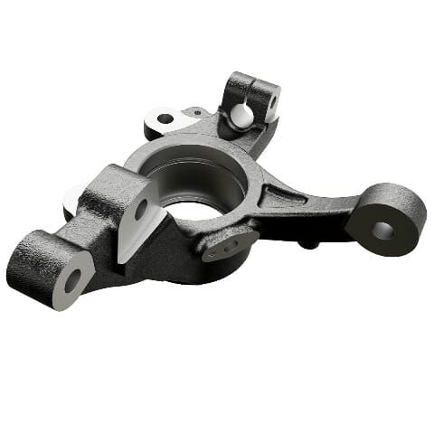 Fıat Egea- Sd/hb- 21/25; Ön Aks Taşıyıcı Sol (abs Li) - 51983557