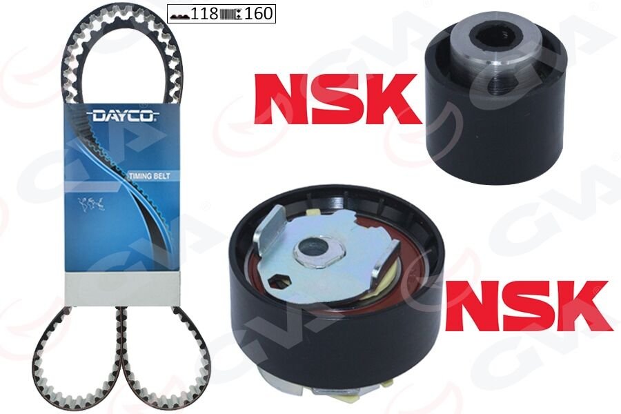 EKSANTRİK GERGİ KİTİ 118x160 ASTRA L 21 CORSA F-COMBO E 19 CROSSLAND-GRANDLAND-108-208-301-308- 508-2008-PARTNER-BERLINGO-C-ELYSEE-C2-C3-C4-DS3-PROACE 1.2 B-D-F12XHT PureTech