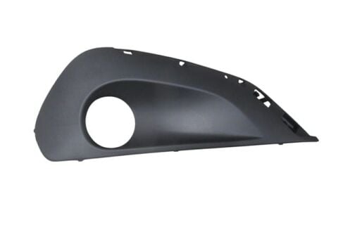 (yeni Ürün!!!)peugeot 208- 16/20; Sis Lamba Kapağı Sağ Sis Delikli/nikelaj Çıtasız (tw) - 9810738180