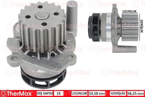 DEVİRDAİM CADDY-GOLF 5-JETTA-PASSAT-POLO-TRANSPORTER T5-FABIA-OCTAVIA-IBIZA 1.9TDI AXB-BJB-BXE 04-10