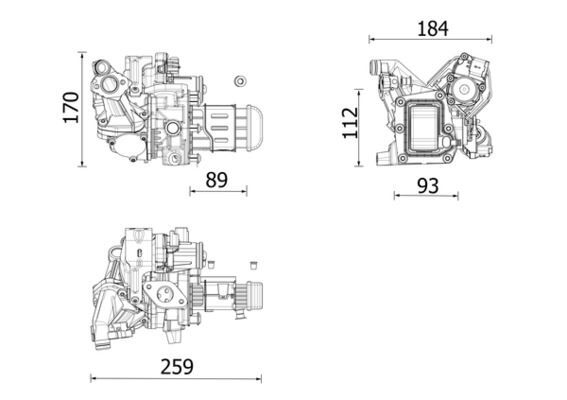 Egr Valfi C4-C5-Jumper-Jumpy-Boxer-508-5008-308-3008-Kuga Iı-Mondeo-Focus Iıı 2.0 Bluehdi-Tdcı