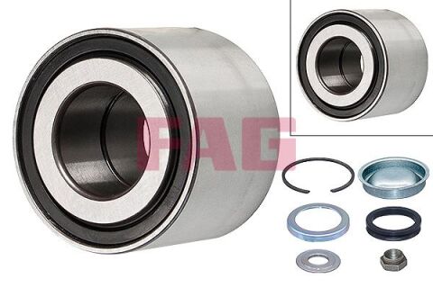 ARKA TEKER RULMANI KİT P106 II 96 P206 98 P306 94 C2 03 C3 02 96 SAXO-XSARA 25x52x37