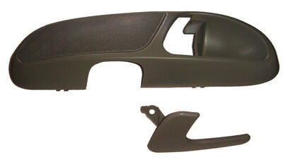 5X0867197A033 - Volkswagen Golf- 4- 98/04; Ön Kapı İç Açma Kol Çerçevesi Sol (Hoparlör Kapaklı) Elceği İle Gri