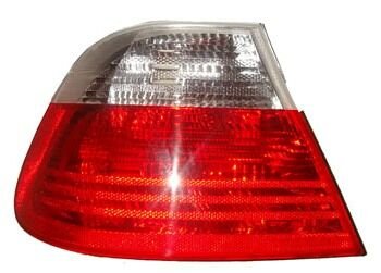 Bmw 3 Serı- E46- Coupe- 98/03; Dış Stop Lambası Sol Beyaz/kırmızı Duysuz (tyc) - 63218383825