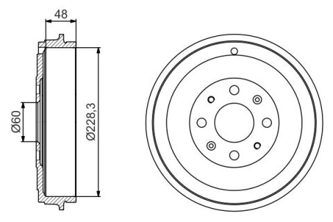 ARKA KAMPANA CORSA D 07 CORSA E 14 ADAM 13 PUNTO-GRANDE PUNTO 05 274x228x61x48x4DL 14 İNÇ 51901444-51901443-55703043