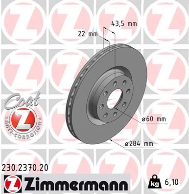 Ön Fren Aynası Corsa D 07 Corsa E 14 Adam 13 Punto Evo-Grande Punto 05 284X22X6Dlxhavalı 15 İnç 55702646