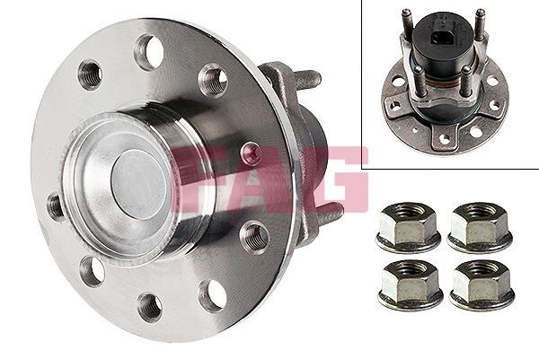 ARKA TEKER PORYASI RULMANLI ASTRA G-VECTRA A-B-COMBO-MERIVA A-ZAFIRA A 140x78x65 5 BIJON ABS Lİ