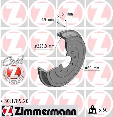 Arka Kampana Corsa D 07 Corsa E 14 Adam 13 Punto-Grande Punto 05 274X228X61X48X4Dl 14 İnç 51901444-51901443-55703043