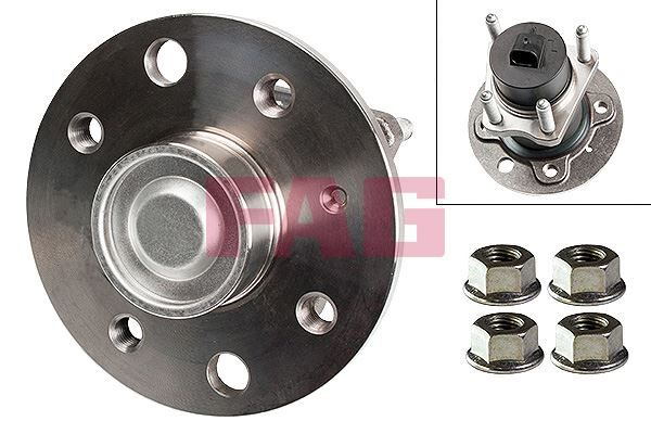 ARKA TEKER PORYASI RULMANLI ASTRA F-ASTRA G-VECTRA A-VECTRA B-CORSA C COMBO C ABS Lİ 4 DELİK