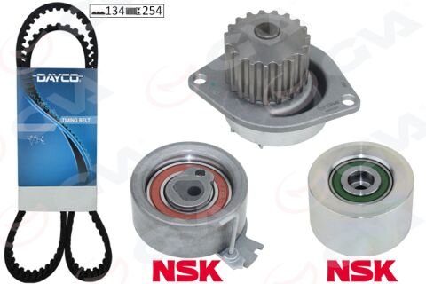Devirdaimli Eksantrik Gergi Kiti 134X254 P206-307-Partner-Berlıngo-C3-Xsara 1.6 16V Nfu Tu5Jp4