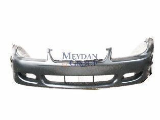 5080883Aa - Chrysler Neon- 00/02; Ön Tampon Siyah (Astarlı Sis/Reflektör Delikli) (Tyg)