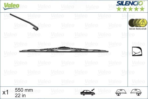Sılecek Supurgesı On Sag 550Mm Mercedes C-Class W203 S203 Cl203 Swf