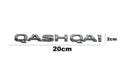 Nıssan Yazı Qashqai 14-17 Arka (Qashqai Yazısı)