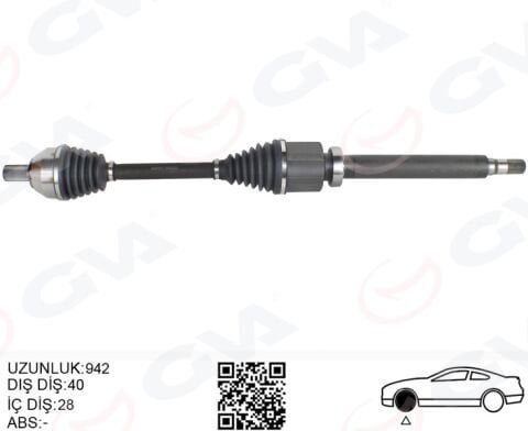 ÖN AKS KOMPLE SAĞ FORD MONDEO IV 2.0 TDCI 07 14