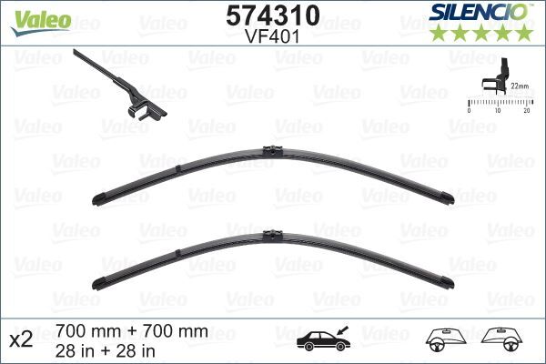 X Silecek 70 70Cm Flatblade-Muz Tipi Touran-Sharan Galaxy 119383 3397118950 Vm401 Xtrm