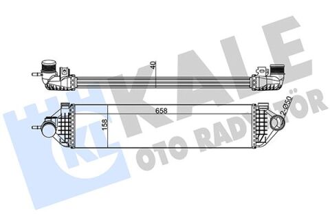 Turbo Intercoll Radyatoru Focus Iıı Iıı 11 1.6 Ecoboost C-Max 06 11 10 1.6 Ecoboost Kuga 13 Transıt Connect 13