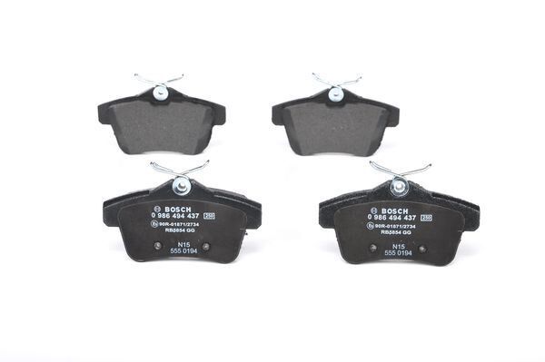 ARKA FREN BALATASI PEUGEOT P3008 09 16 P5008 09 17 P508 10 18 P308 GTI-RZC 10 14 CITROEN C4 09 16 DS4-DS5 11 15