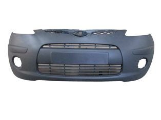 86512-0X000 - Hyundaı I10- 08/11; Ön Tampon Siyah (Sis Delikli/Kendinden Bantlı/Çeki Demiri Kapaklı) (My)