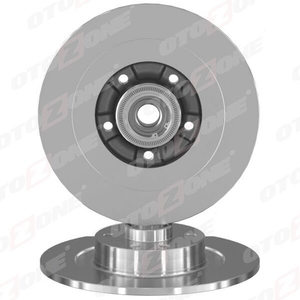 Arka Fren Aynası Renault Laguna Iıı 07 15 Latıtude 11 300X11X9.5X5Delik Rulmanlı Abs Sensörlü