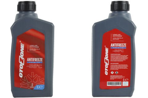 ANTİFRİZ 1 LT -56 C KIRMIZI LONG LİFE Koli 12 Ad ORGANIK