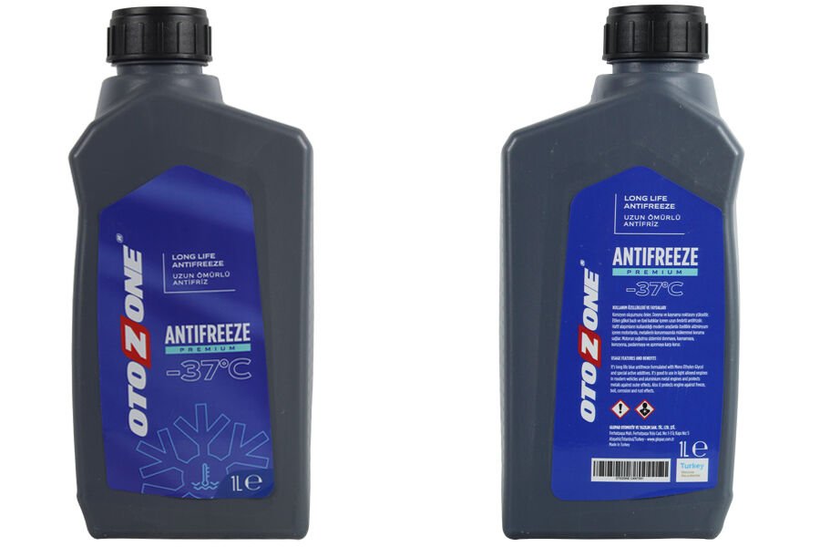 ANTİFRİZ 1 LT -37 C MAVİ Koli 12 Ad