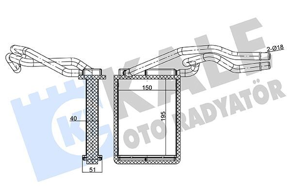 Kalorıfer Radyatoru Fıesta V 01 08 Fusıon 01 12 Mazda Iı 121
