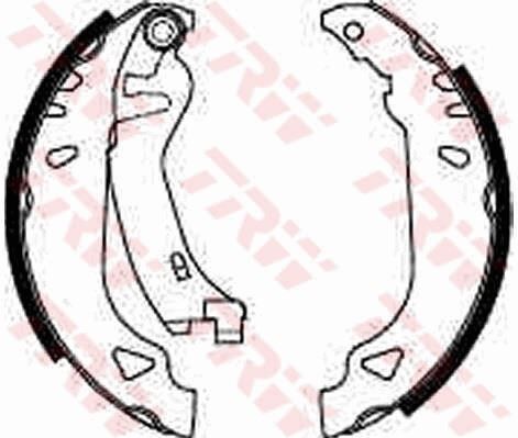 ARKA PABUÇ BALATA TMPR 1.4 1.6 90-96 TİPO 1.4 1.6 1.9 89-95 PUNTO 1.2 1.6 1.7D 94-99 180x32