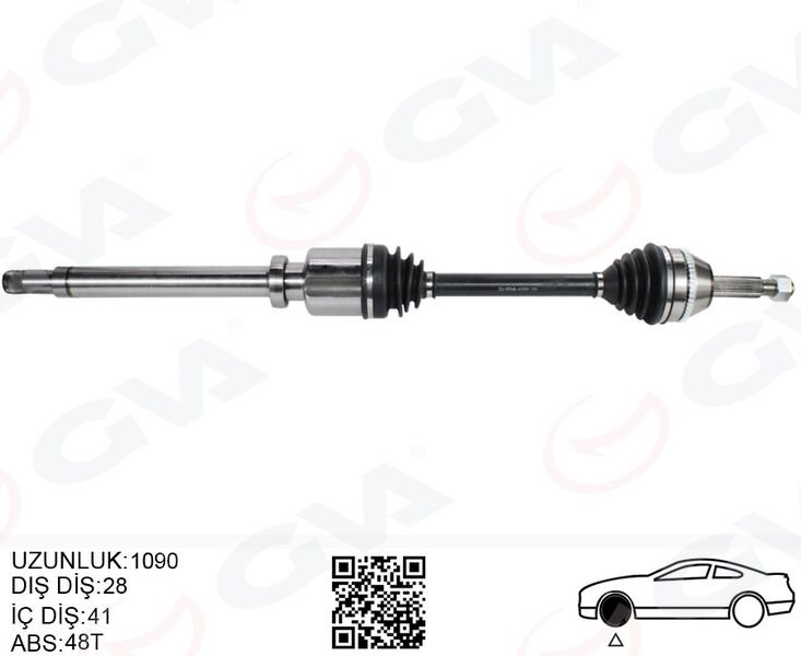 ÖN AKS KOMPLE SAĞ FORD TRANSIT V347 2.2TDCI 115PS -140PS 07 11