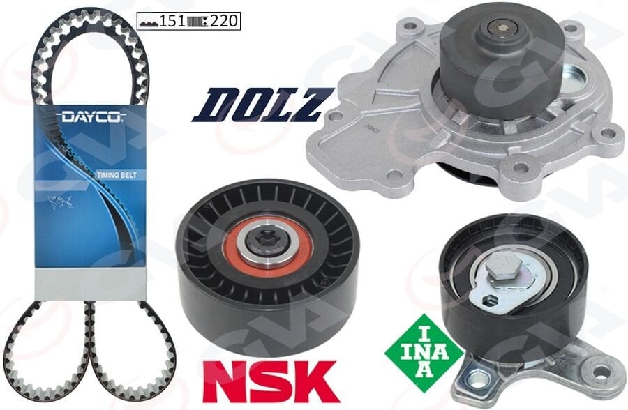 Devirdaimli Eksantrik Gergi Kiti 151X220 Antara-Chevrolet Captıva-Cruze-Lacettı-Nubıra 07 2.0 D-Cdı