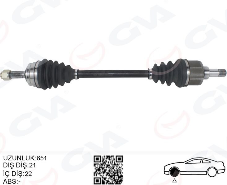 KOMPLE AKS SOL ON PSA 208 1.2 12-