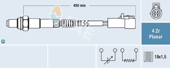 OKSIJEN SENSORU FORD C MAX II DXA/CB7.DXA /CEU 1.6 TI 10 FOCUS C MAX DM2 : 1.6 03 07 FOCUS II