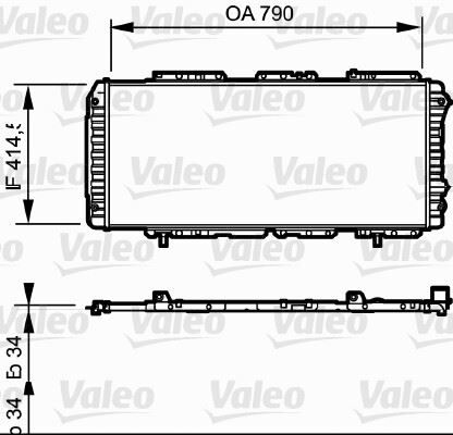 Radyatör Boxer-Ducato-Jumper 97-02 1.9D-2.5D-2.8Hdı Ac Mek 790X415X34