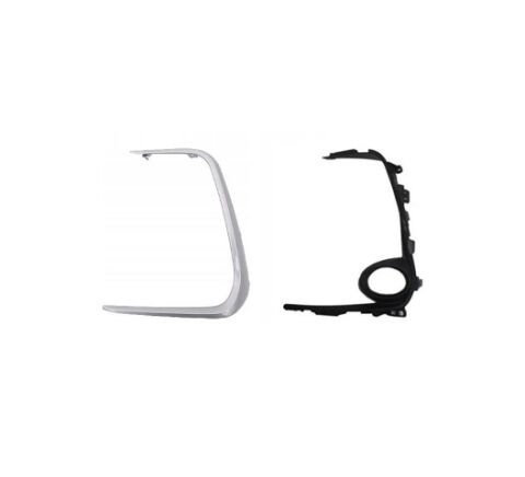 52126-02380 - Toyota Corolla- E210- 19/24; Sis Lamba Kapağı Sol Sis Delikli Gri İç Dış Set (2 Parça)