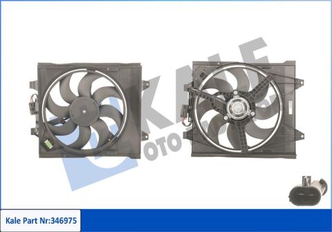 Fan Motoru Davlumbazlı Fıat 500 500C Panda 1.0 1.2 1.3Jtd 09 Ford Ka 1.2 1.3Tdcı 08