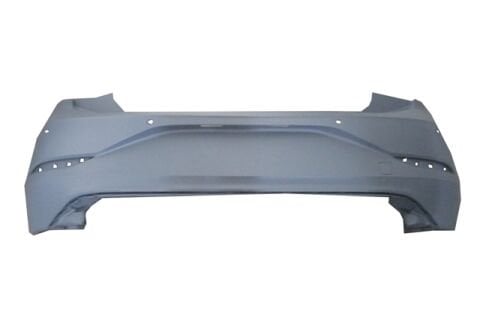 2G6807417Qgru - Volkswagen Polo- 8- 21/24; Arka Tampon Astarlı/4 Sensör Delikli (Tyg)