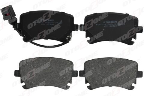 ARKA BALATA VW TRANSPORTER T5 03 09 A4 04-09 A6 04-11 A8 03-10 FİŞLİ