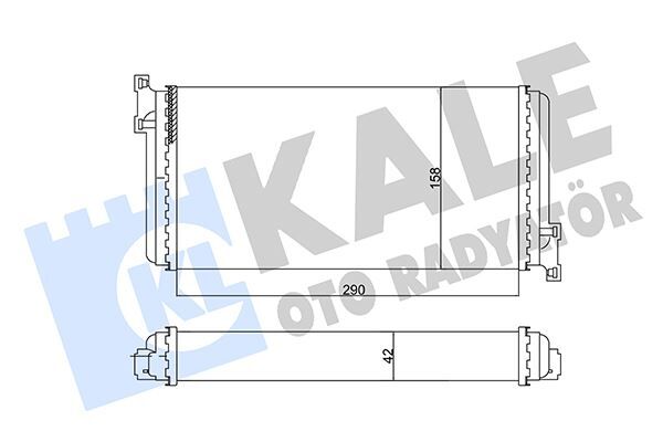 Kalorıfer Radyatoru Mercedes W201 90 93