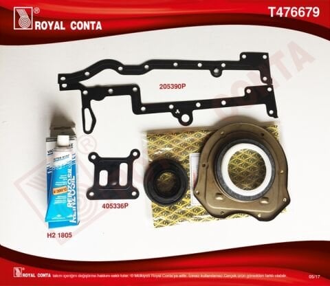 MOTOR ALT TAKIM CONTA SKT KEÇELİ CONTA SKZSİZ TRANSIT V.347 2.2 06 11 BOXER-JUMPER-DUCATO 2.2HDI 06