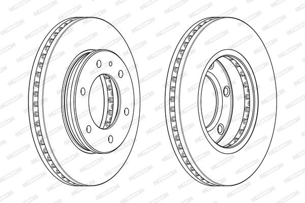 ON FREN DISKI FORD RANGER TKE 2.2-3.2 11 MAZDA BT 50 2.2TDCI 12 /
