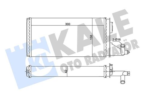 Kalorifer Radyatörü Iveco Daıly Td 89-96