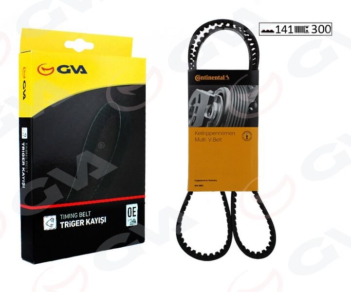 TRİGER KAYIŞI 141x300 VW GOLFV 2.0TDI AZV/BKD 03 PASSAT 05 AUDI A3 A4 A6 JEEP