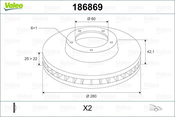 Ön Fren Aynası Astra H 1.4-1.6 04 Merıva 1.6 03 Combo 1.3 Cdti 4.05 280X25X4Dlxhavalı 569067-95526653-95526654-93197712