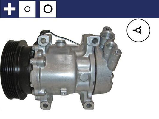 KLİMA KOMPRESÖRÜ CLIO I II SYMBOL 1.4-1.6 16V-1.5 DCI 01 KNG 1.4-1.6 16V-1.5 DCI 97 125mm 6 KANAL