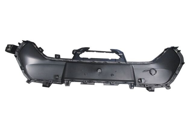 16497975Xt - Peugeot 208- 20/24; Arka Tampon Bandı Orta Sensör Delikli (Çeki Demiri Kapaklı)(Plaka Yuvalı)(Tw)